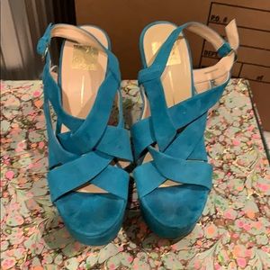 Dolce Vita Suede wedge sandals